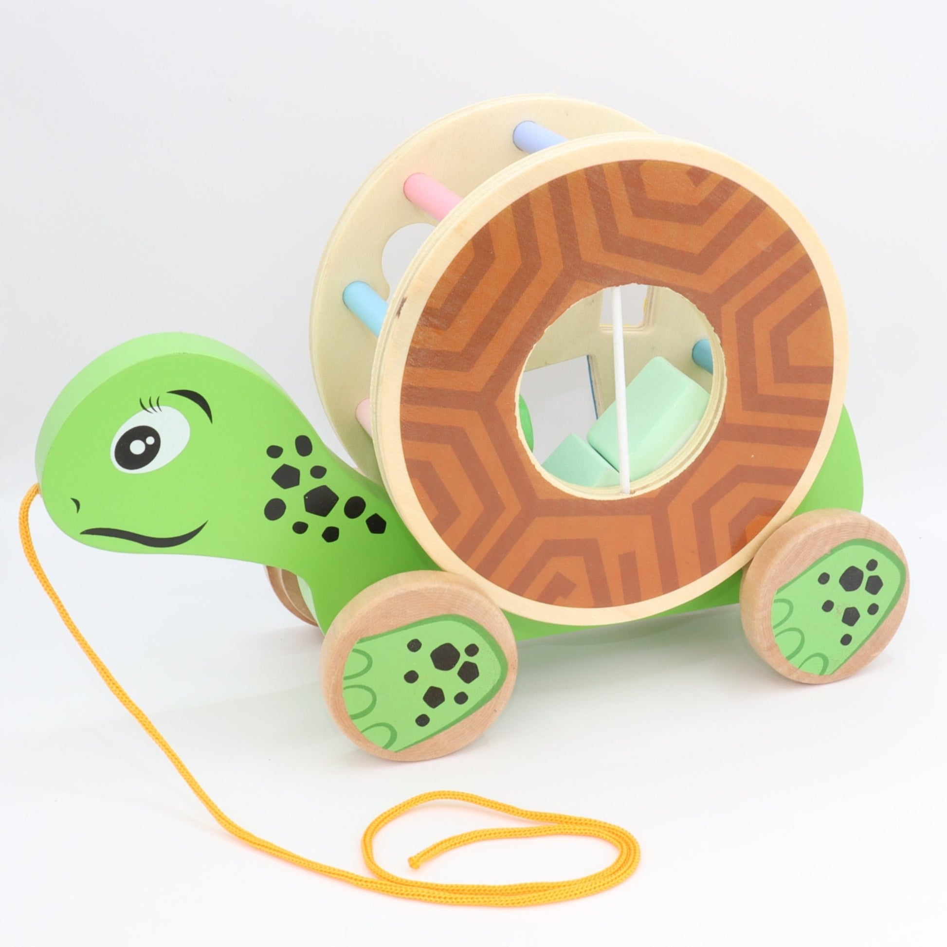 Turtle Pull Along Toy - Against The Grain Childrens Furniture & Essentials